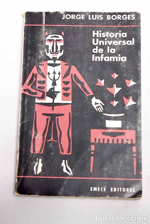 Livres: Historia universal de la infamia.- Borges, Jorge Luis