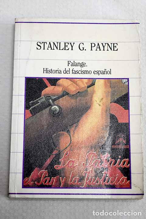 Livros em segunda m&atilde;o: Falange: historia del fascismo espa&ntilde;ol.- Payne, Stanley G.