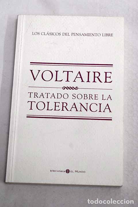 Livros em segunda m&atilde;o: Tratado sobre la tolerancia.- Voltaire