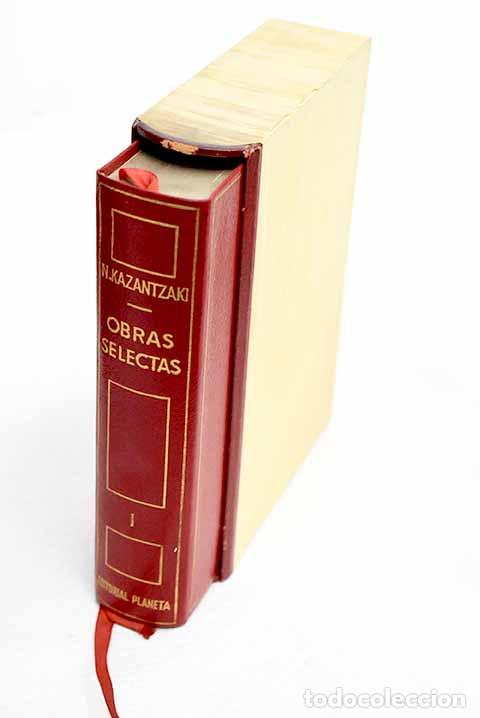 Libros: Obras selectas, tomo I.- Kazantzakis, Niko
