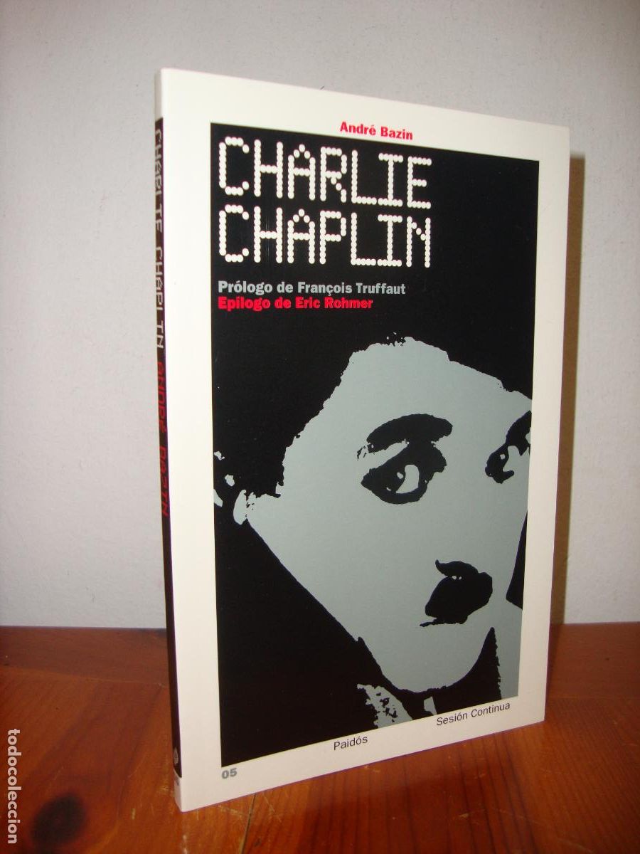 Livros em segunda m&atilde;o: CHARLIE CHAPLIN (PAIDOS) - ANDRE BAZIN, PROLOGO DE FRAN&Ccedil;OIS TRUFFAUT, EPILOGO DE ERIC ROHMER