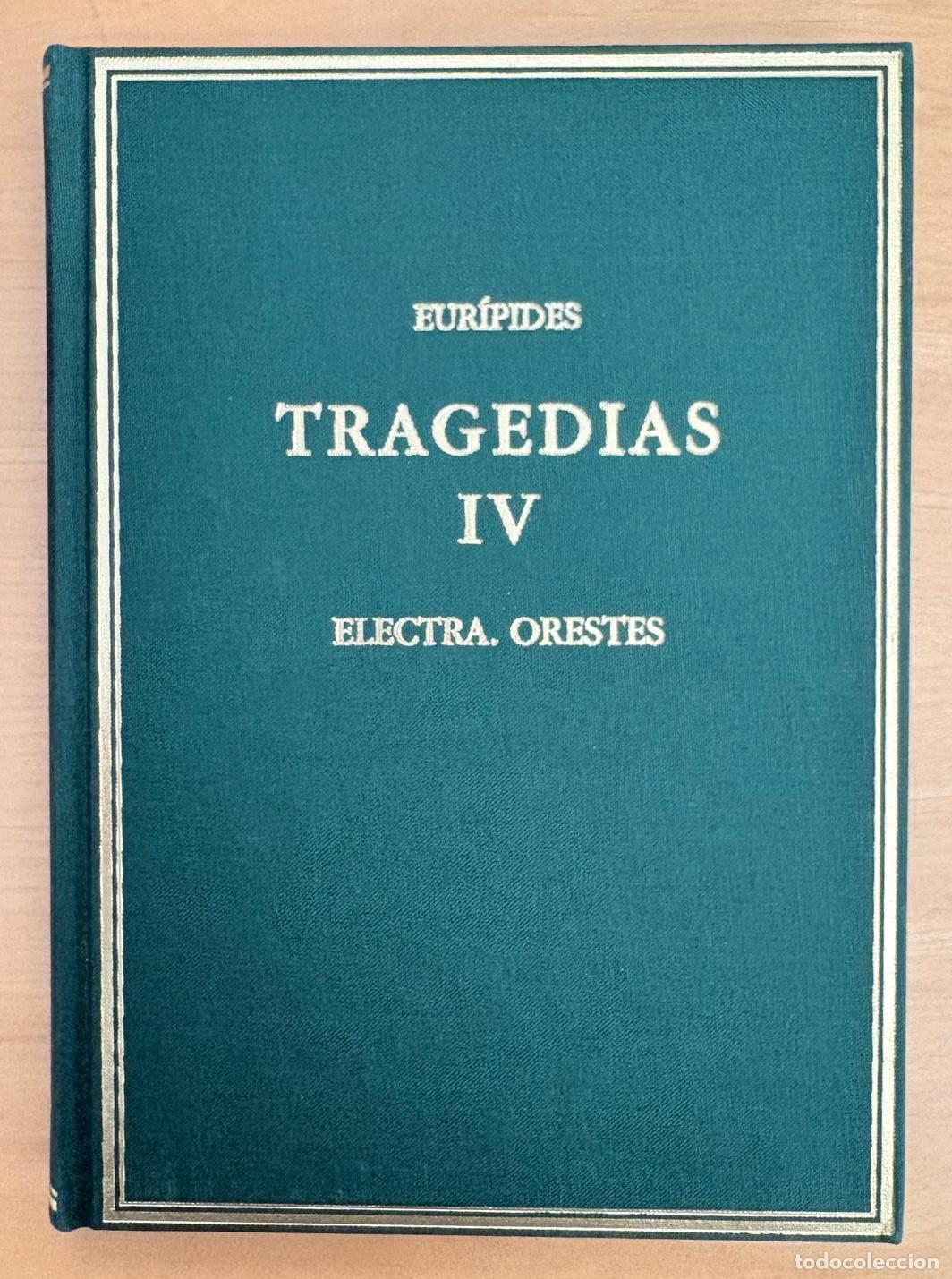Libros: Tragedias. Vol. IV - Eur&iacute;pides