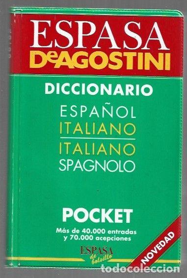 books: DICCIONARIO ESPASA DEAGOSTINI ESPA&Ntilde;OL-ITALIANO ITALIANO-SPAGNOLO - VARIOS