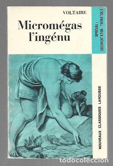 Libros: MICROMEGAS / LINGENU - VOLTAIRE - Foto 1