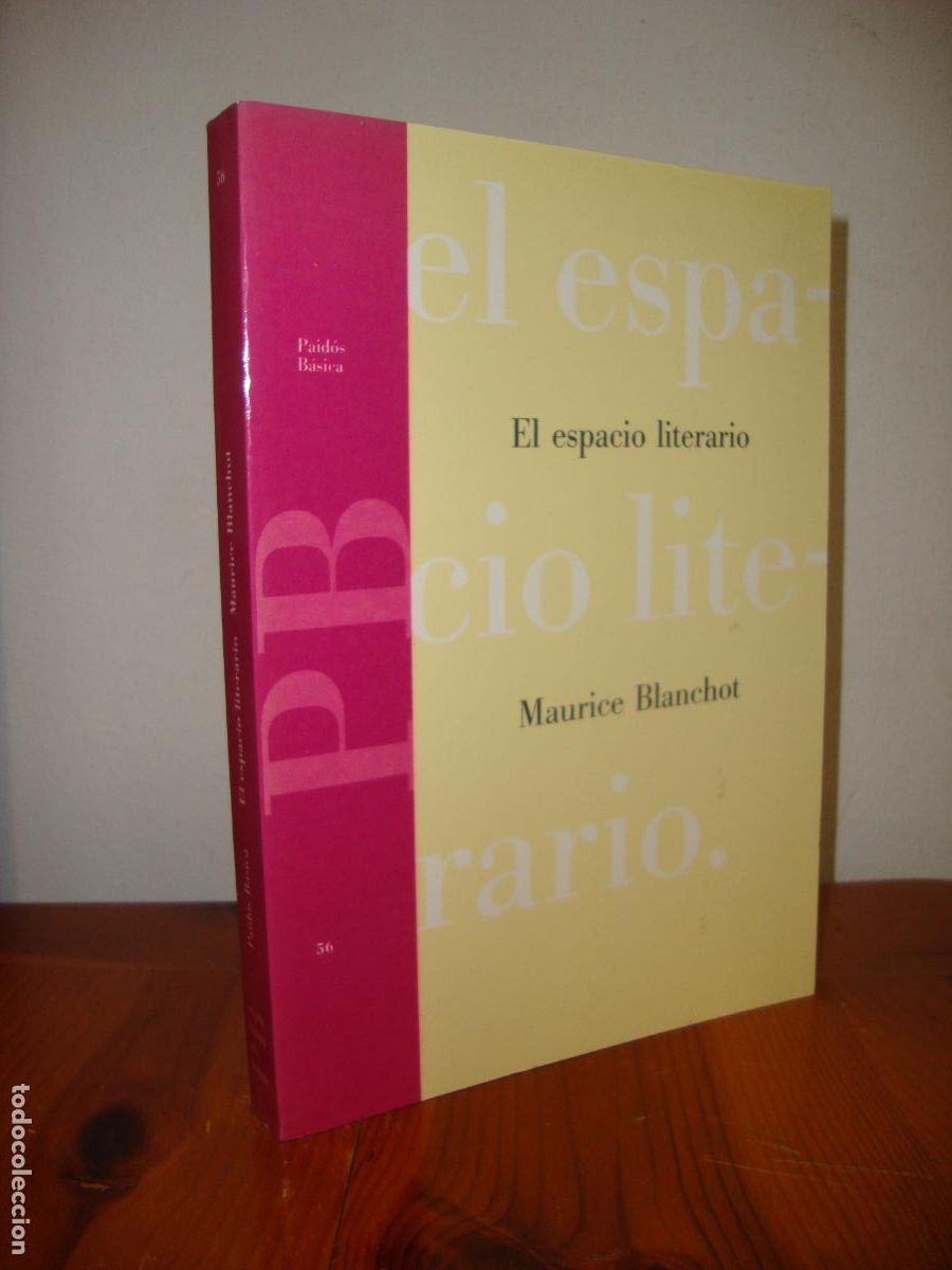 B&uuml;cher: EL ESPACIO LITERARIO (PAIDOS) - MAURICE BLANCHOT