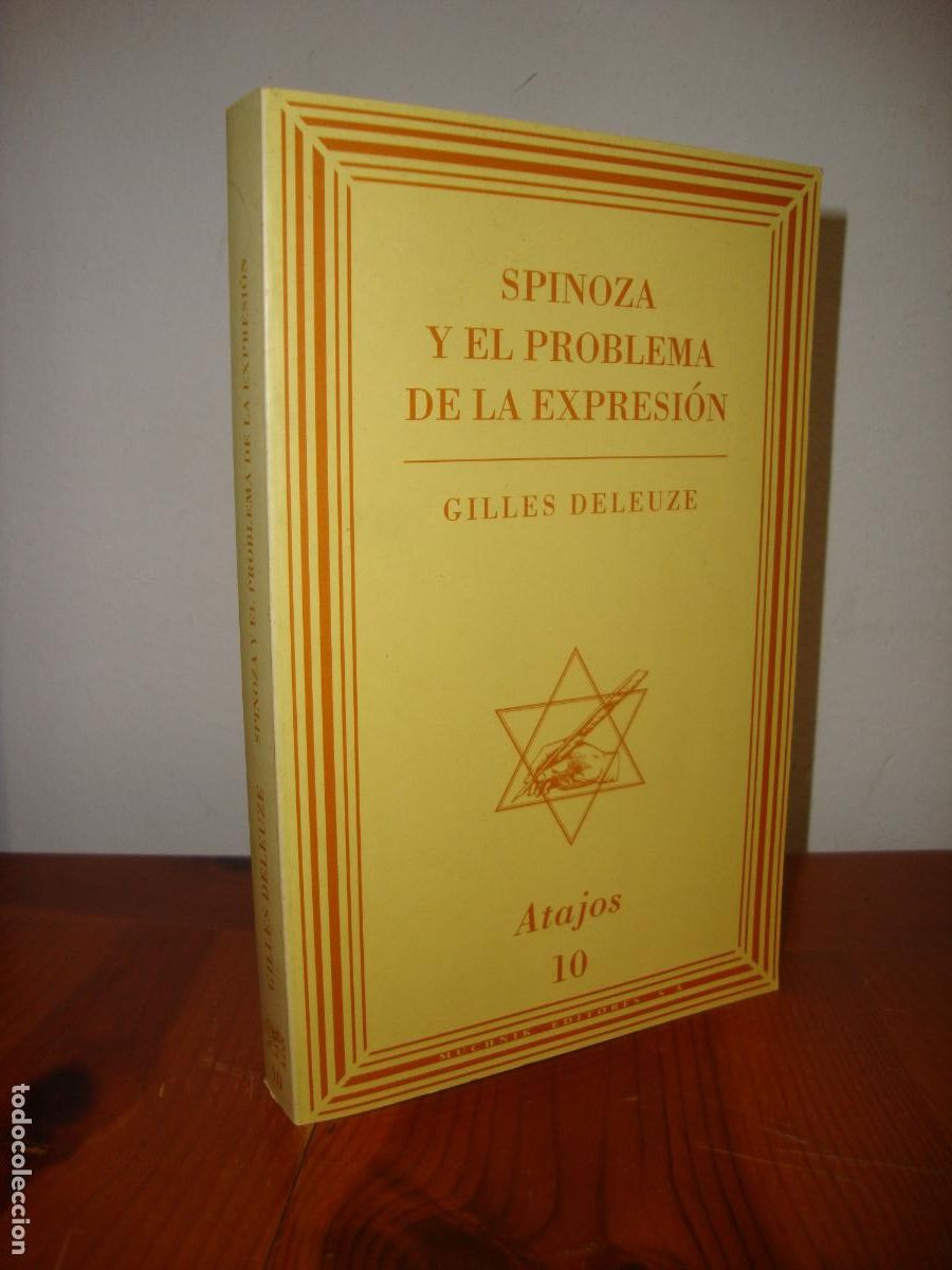 B&uuml;cher: SPINOZA Y EL PROBLEMA DE LA EXPRESION (MUCHNIK EDITORES) - GILLES DELEUZE