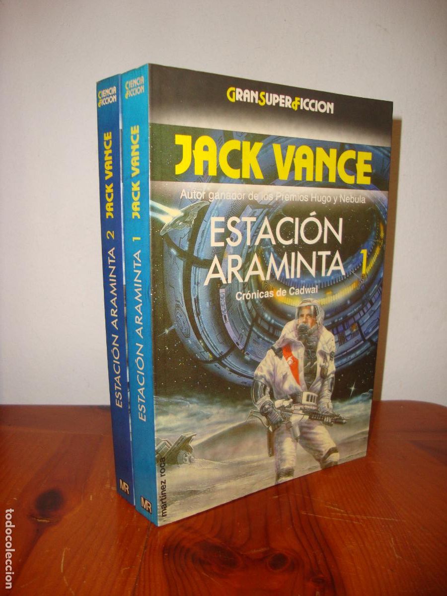 Libros: ESTACION ARAMINTA. 1 Y 2. CRONICAS DE CADWAL (MARTINEZ ROCA) - JACK VANCE