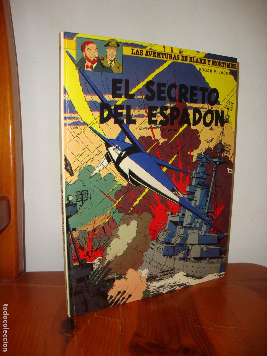 Libros: LAS AVENTURAS DE BLAKE Y MORTIMER, 11. EL SECRETO DEL ESPADON. TERCERA PARTE (EDICIONES JUNIOR) - ED