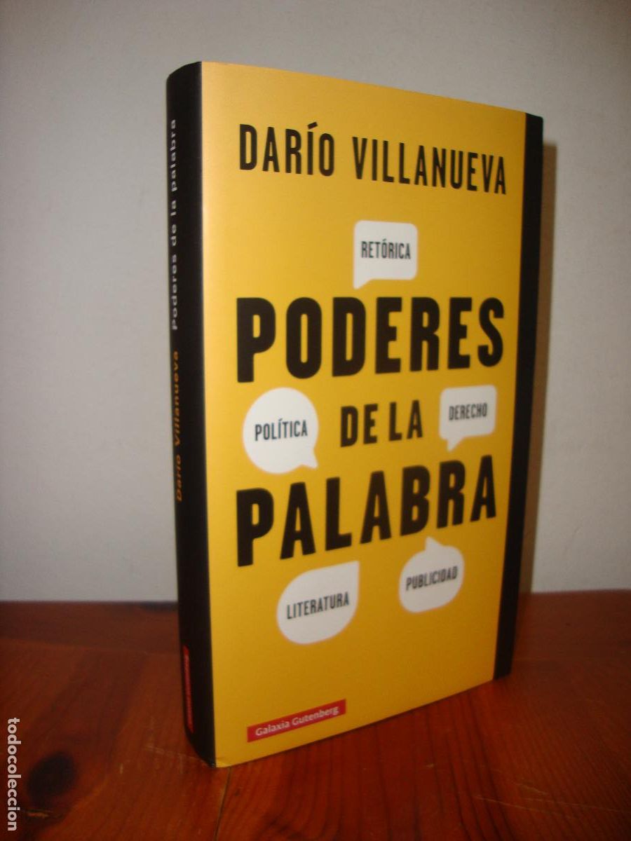 Libri di seconda mano: PODERES DE LA PALABRA (GALAXIA GUTENBERG) - DARIO VILLANUEVA