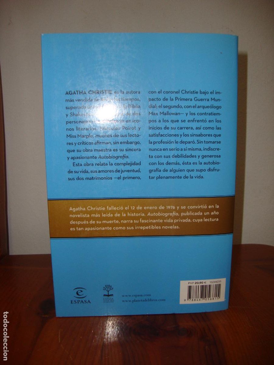 Libros: AUTOBIOGRAFIA (ESPASA) - AGATHA CHRISTIE - Foto 3