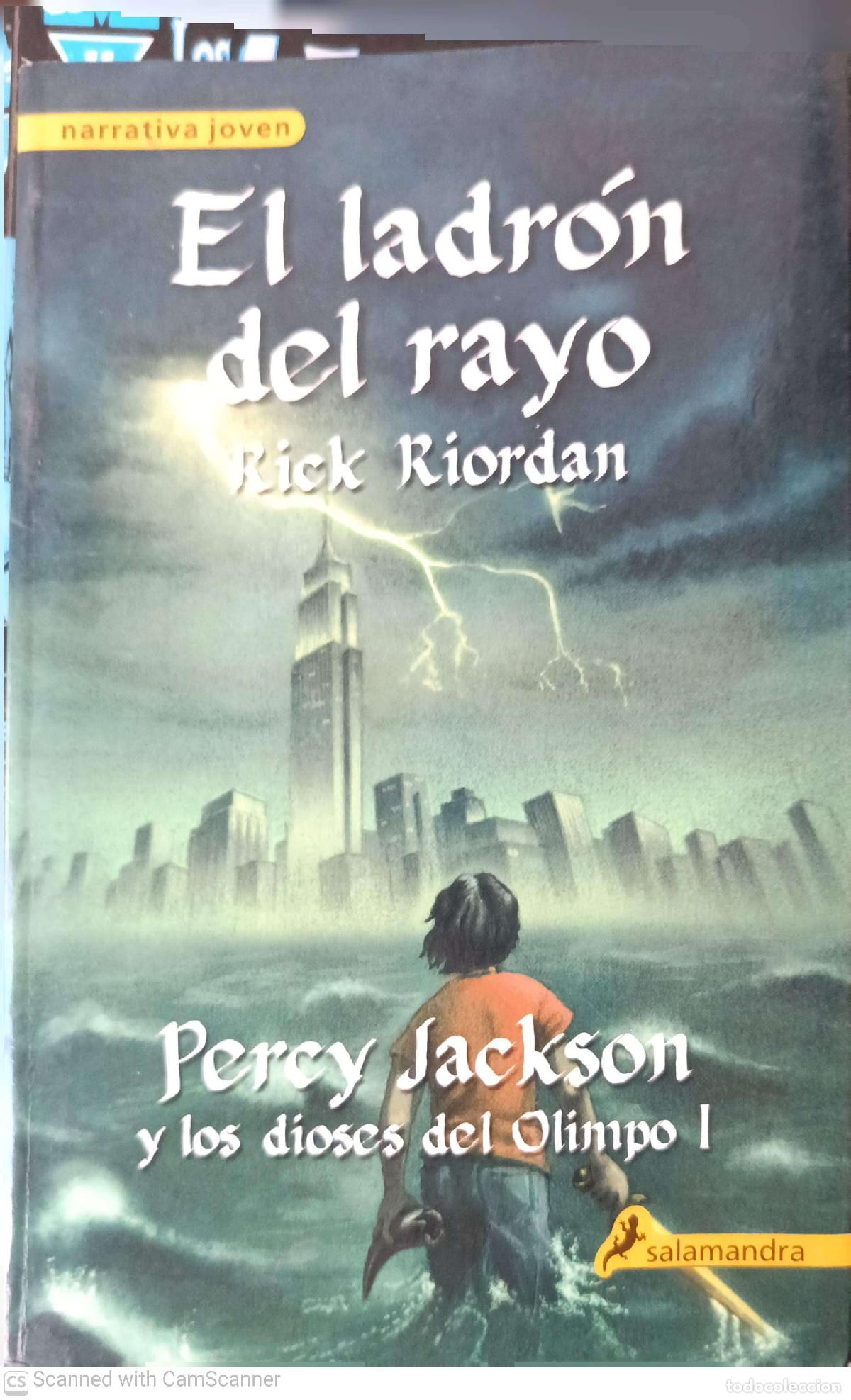 Livres: El ladr&oacute;n del rayo - Rick Riordan