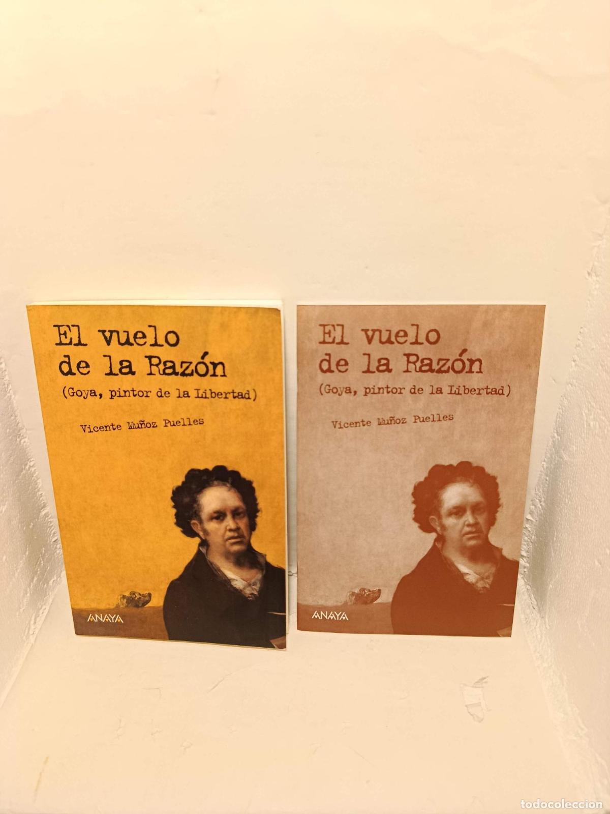 Libri di seconda mano: EL VUELO DE LA RAZ&Oacute;N (Goya, pintor de la Libertad) (2 libros) - Mu&ntilde;oz Puelles, Vicente