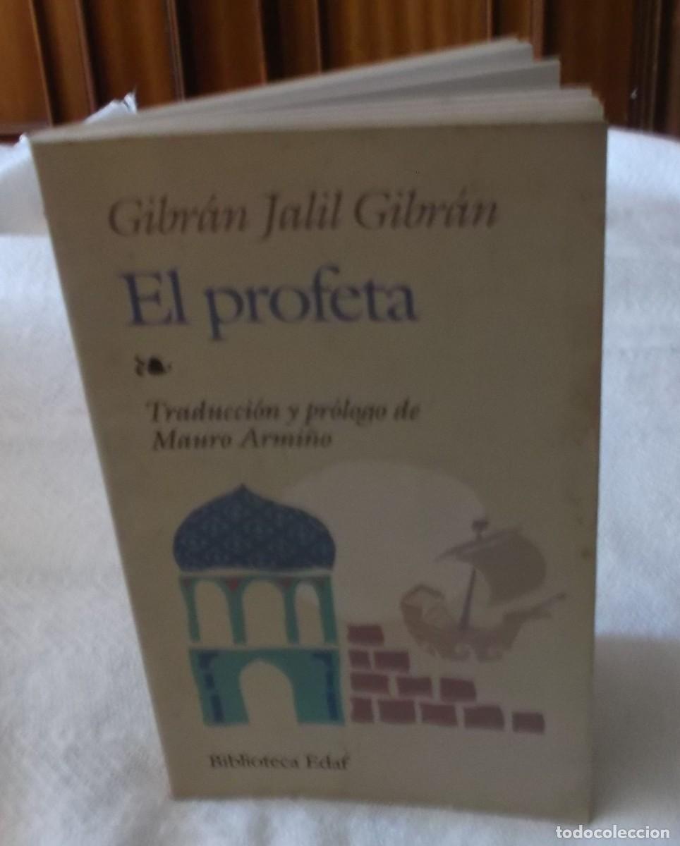 Livres: El Profeta Gibran Jalin Gibran a&ntilde;o 1991