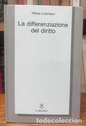 Livros em segunda m&atilde;o: LA DIFFERENZIAZIONE DEL DIRITTO. Contributi alla sociologia e alla teoria del diritto - LUHMANN, Nik