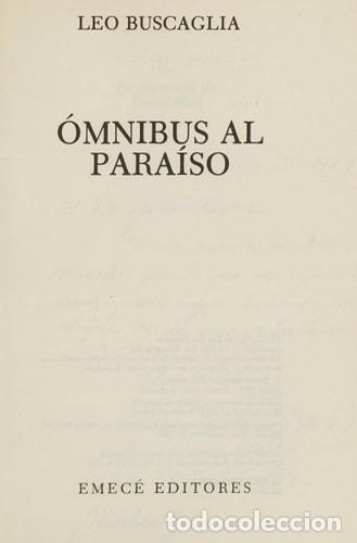Libros: Omnibus al para&iacute;so - Leo Buscaglia