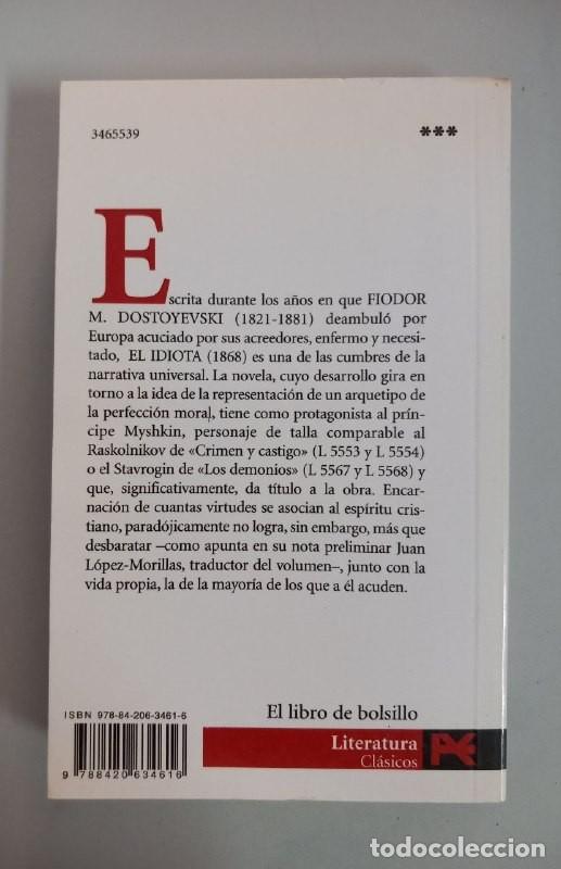 Libros: El idiota, 2. - DOSTOYEVSKI, F. M.: - Foto 2