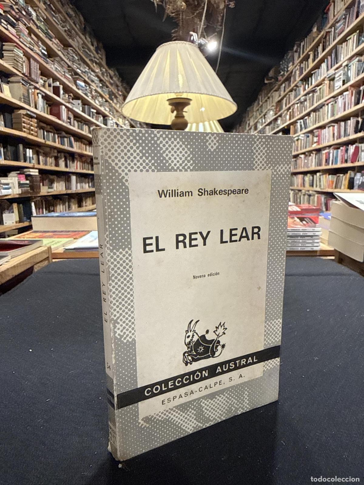 Libros: EL REY LEAR - William Shakespeare