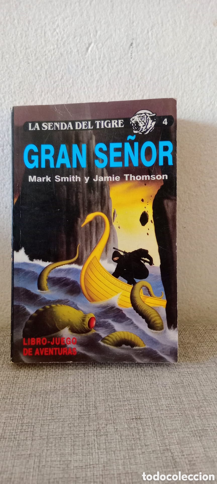 books: Libro juego gran se&ntilde;or ( la senda del tigre n4) molino 1988 impecable