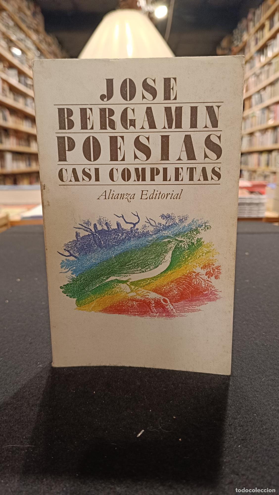 Libros: Poes&iacute;as - Jos&eacute; Bergam&iacute;n