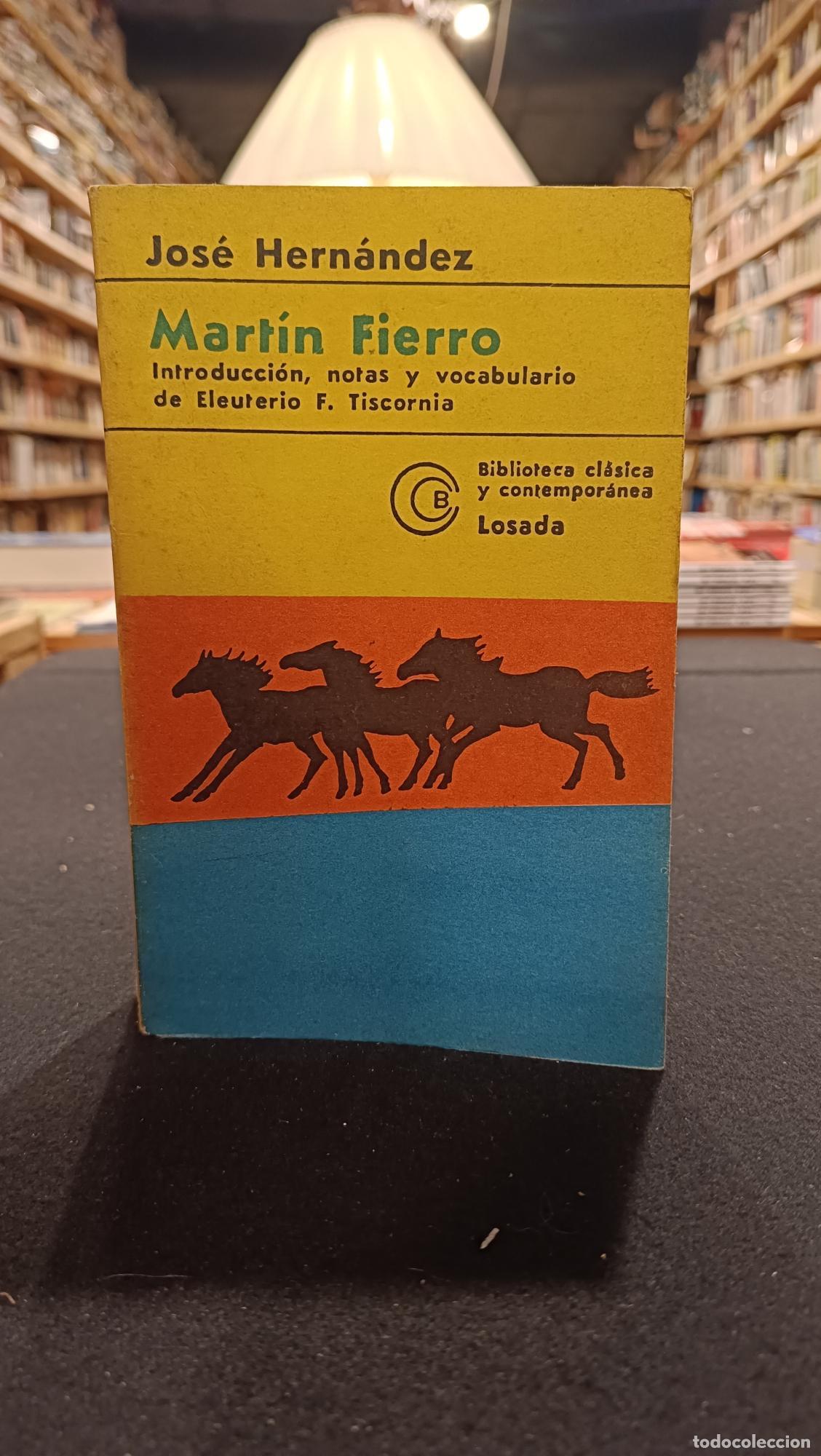 Libros: Martin Fierro - Jose Hern&aacute;ndez