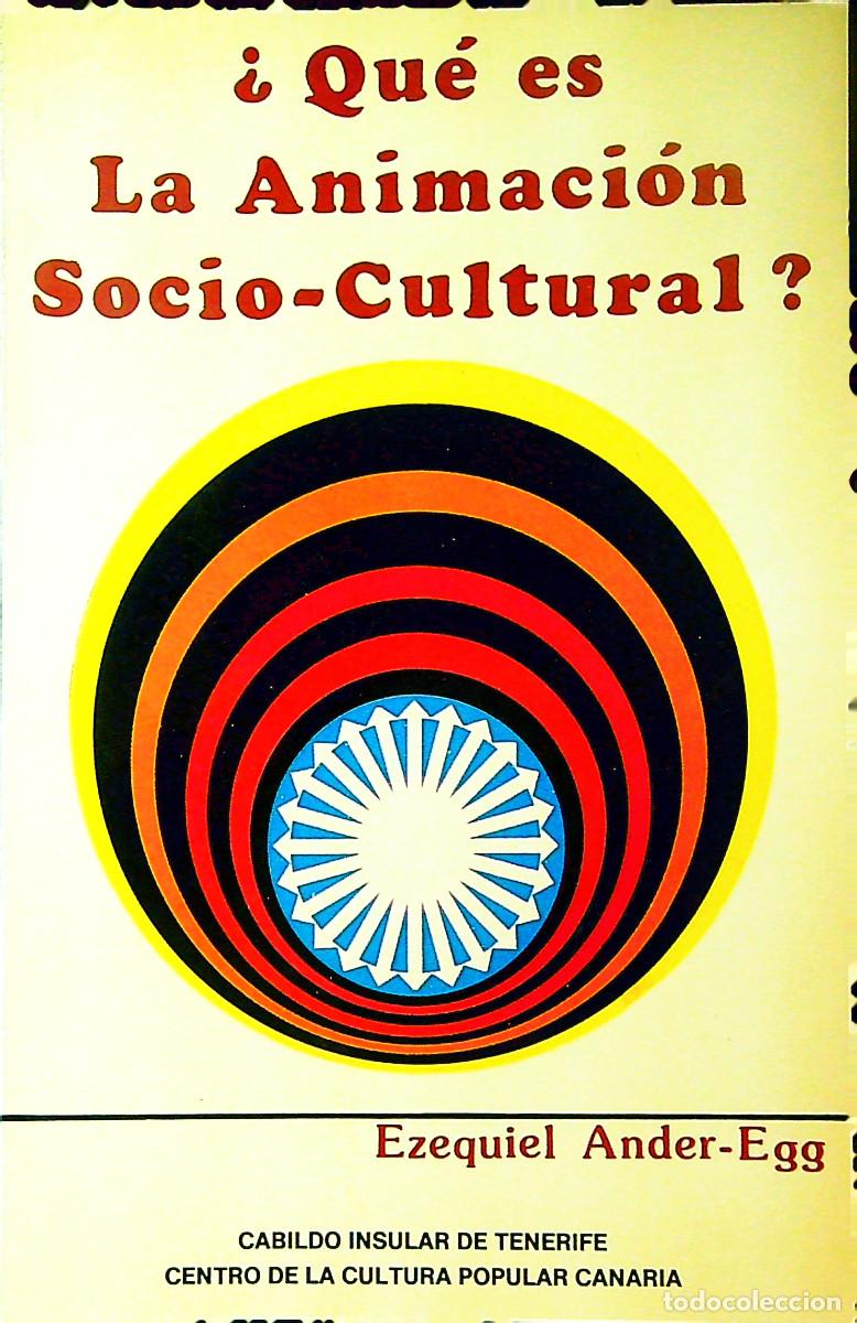 Libros: &iquest; QU&Eacute; ES LA ANIMACI&Oacute;N SOCIO-CULTURAL ? - EZEQUIEL ANDER-EGG - 1988 - CANARIAS