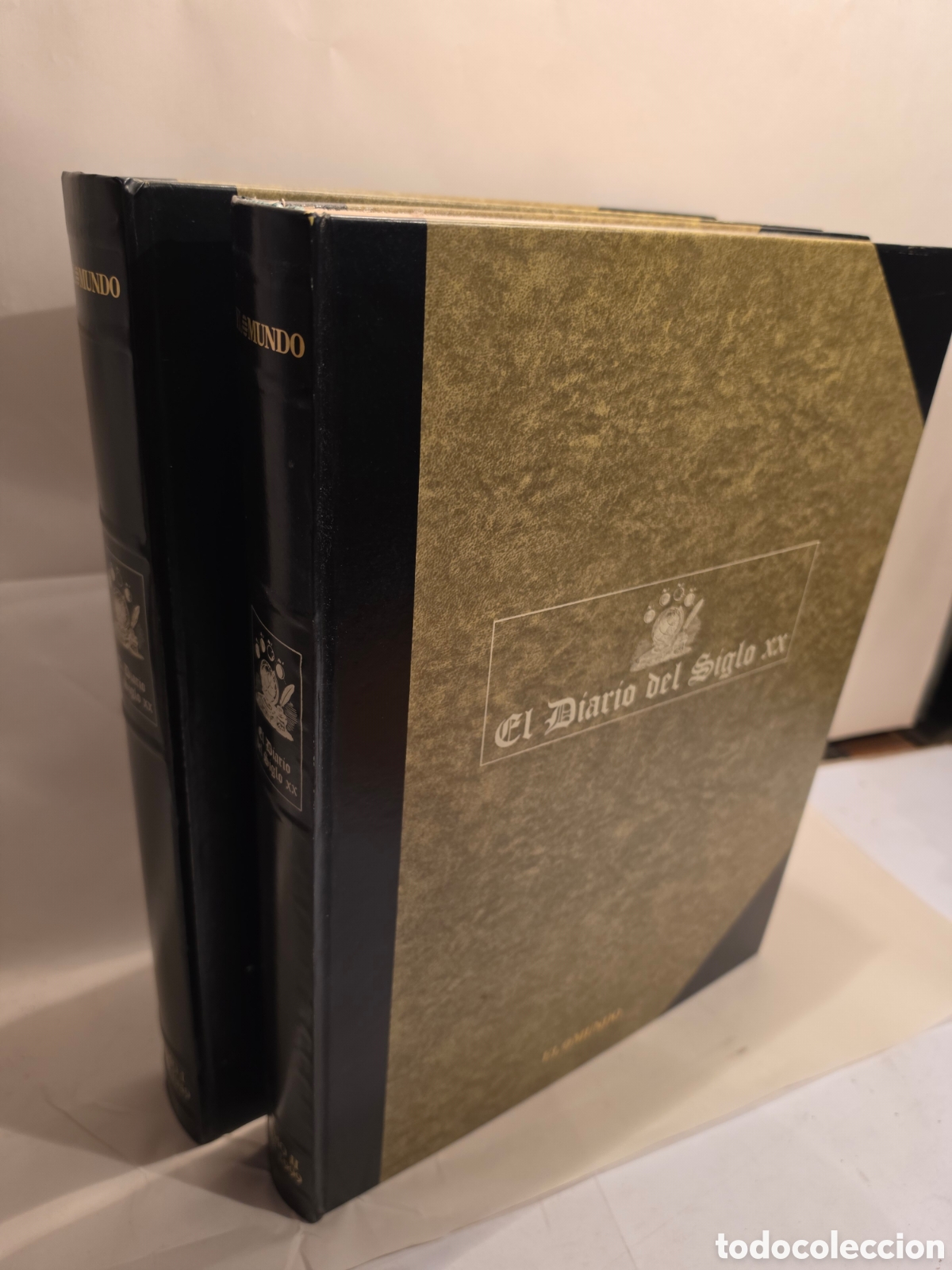 Libros: EL DIARIO DEL SIGLO XX. EL MUNDO. 2 TOMOS ENCUADERNADOS