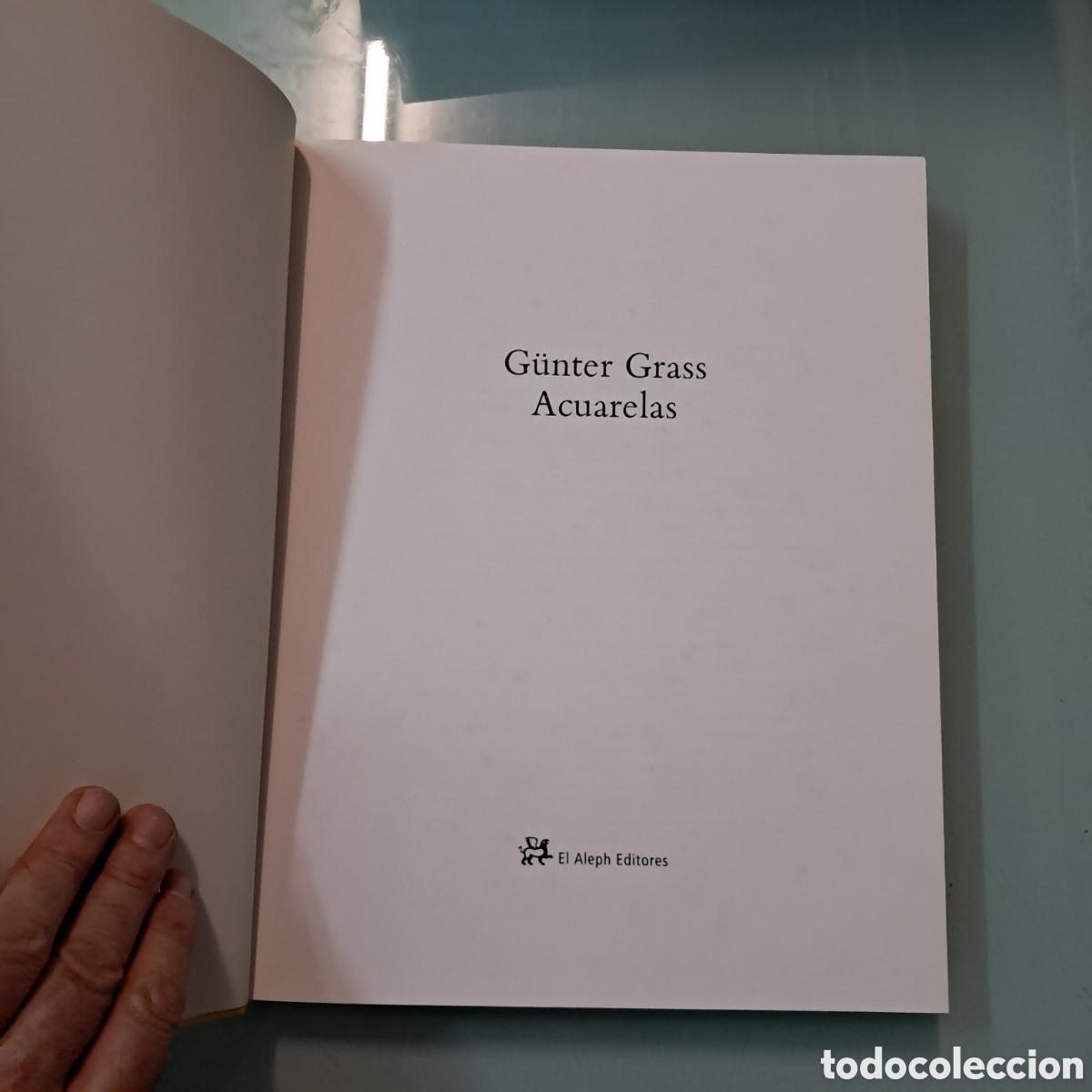 Libros: Gunter Grass, Acuarelas, El Aleph - Foto 2