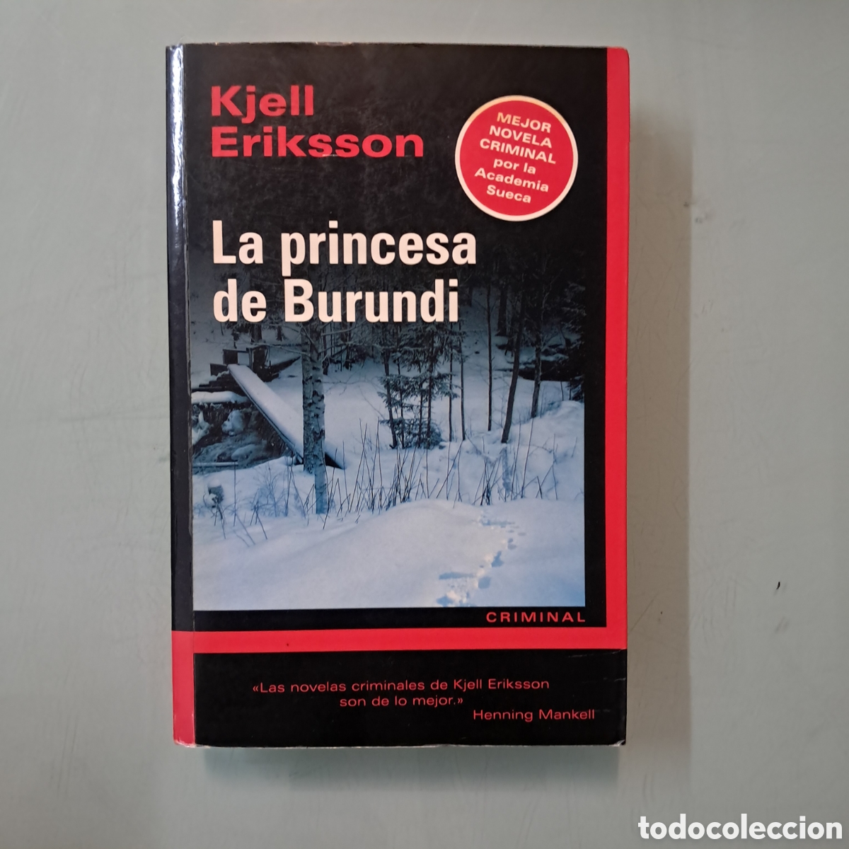 Libros: Kjell Eriksson, La princesa de Burundi, JP libros