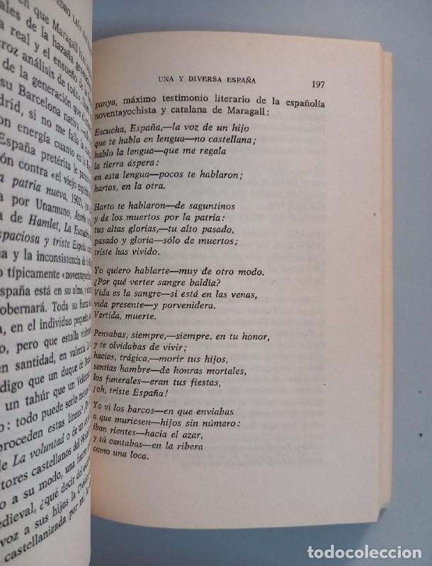 Libros: Una y diversa Espa&ntilde;a. - LA&Iacute;N ENTRALGO, Pedro: - Foto 7