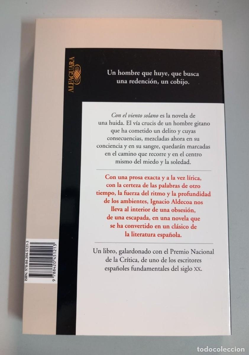 Libros: Con el viento solano. - ALDECOA, Ignacio: - Foto 2