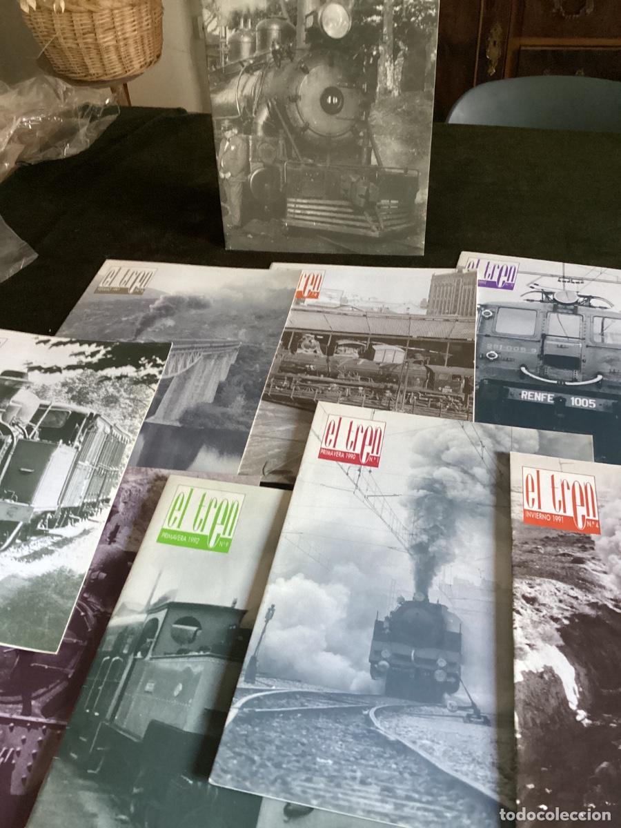 books: LOTE REVISTAS EL TREN. DE 1 a 12 FALTANDO EL 2. RERROCARRILES.