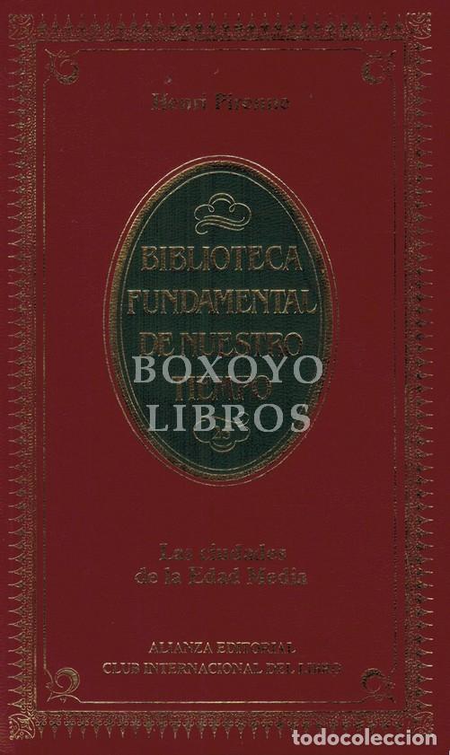 Libros: PIRENNE, Henri. Las ciudades de la Edad Media