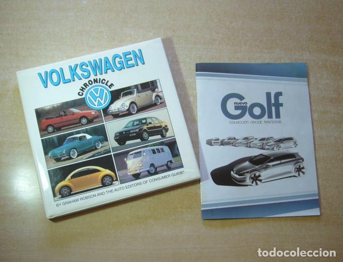 Libros: Libro Volkswagen Chronicle y &Aacute;lbum de cromos Nuevo Golf 1974/2008