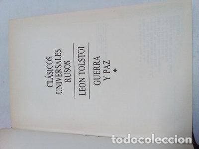 Livros em segunda m&atilde;o: Guerra y paz- 9788427812628