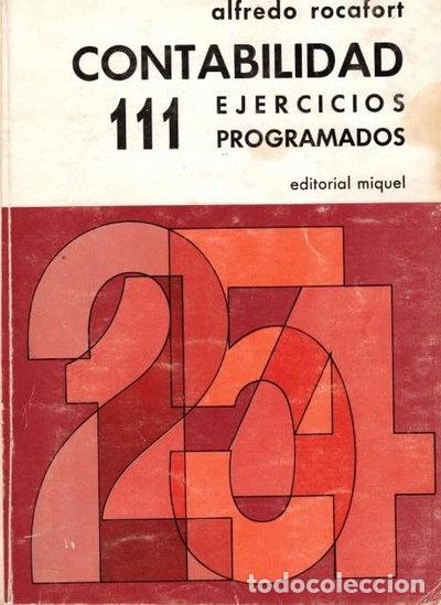 B&uuml;cher: Contabilidad: 111 ejercicios programados- 9788471080660