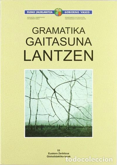 books: Gramatika Gaitasuna Lantzen- 9788445713426