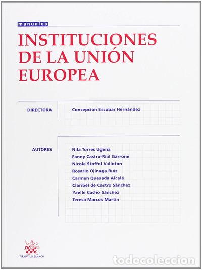 Libros: Instituciones de la Uni&oacute;n Europea- 9788490335451