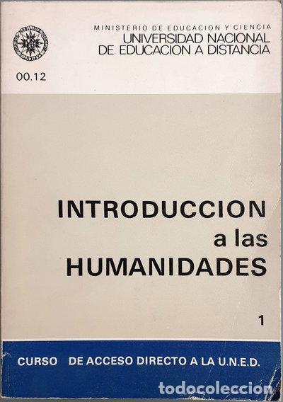 Livros em segunda m&atilde;o: Introducci&oacute;n a las humanidades- 9788436215885