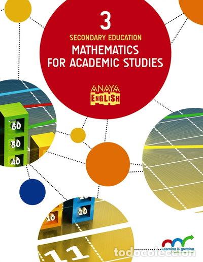 Libros: Mathematics for Academic Studies 3- 9788469821237