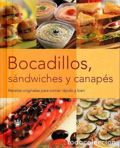 Livres: Bocadillos, s&aacute;ndwiches y canap&eacute;s- 9788479017279