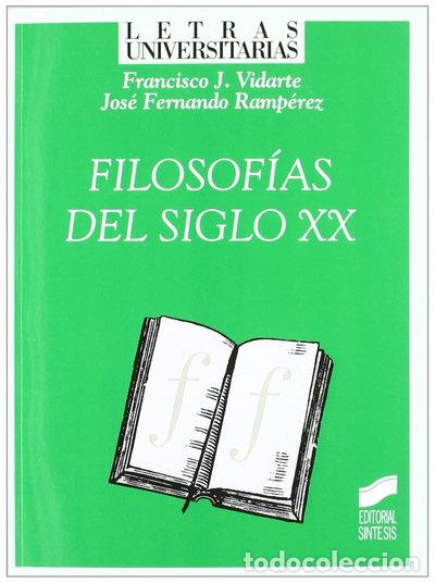 books: Filosof&iacute;as del siglo XX- 9788497562874