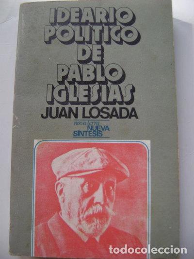 Livros em segunda m&atilde;o: Ideario pol&iacute;tico de Pablo Iglesias- 9788428008532