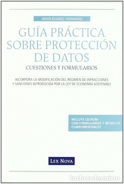 Libros: Gu&iacute;a pr&aacute;ctica sobre Protecci&oacute;n de Datos- 9788498983494