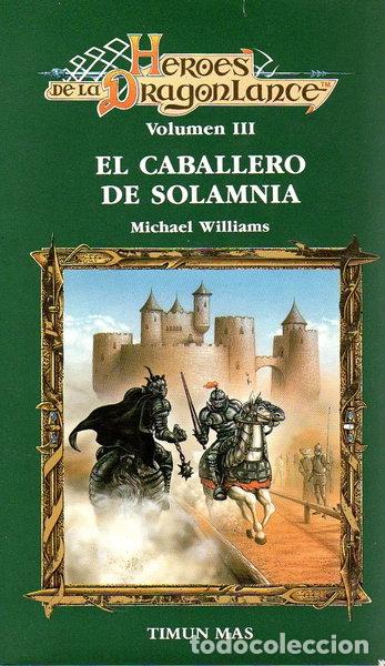 Libros: El caballero de Solamnia- 9788477223030