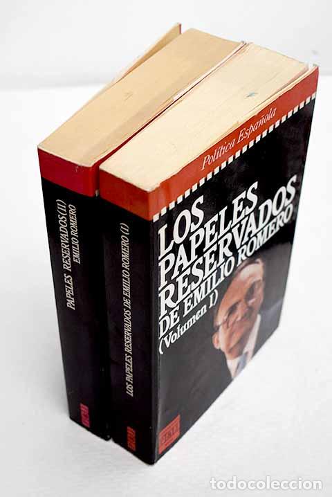 Libros: Los papeles reservados de Emilio Romero