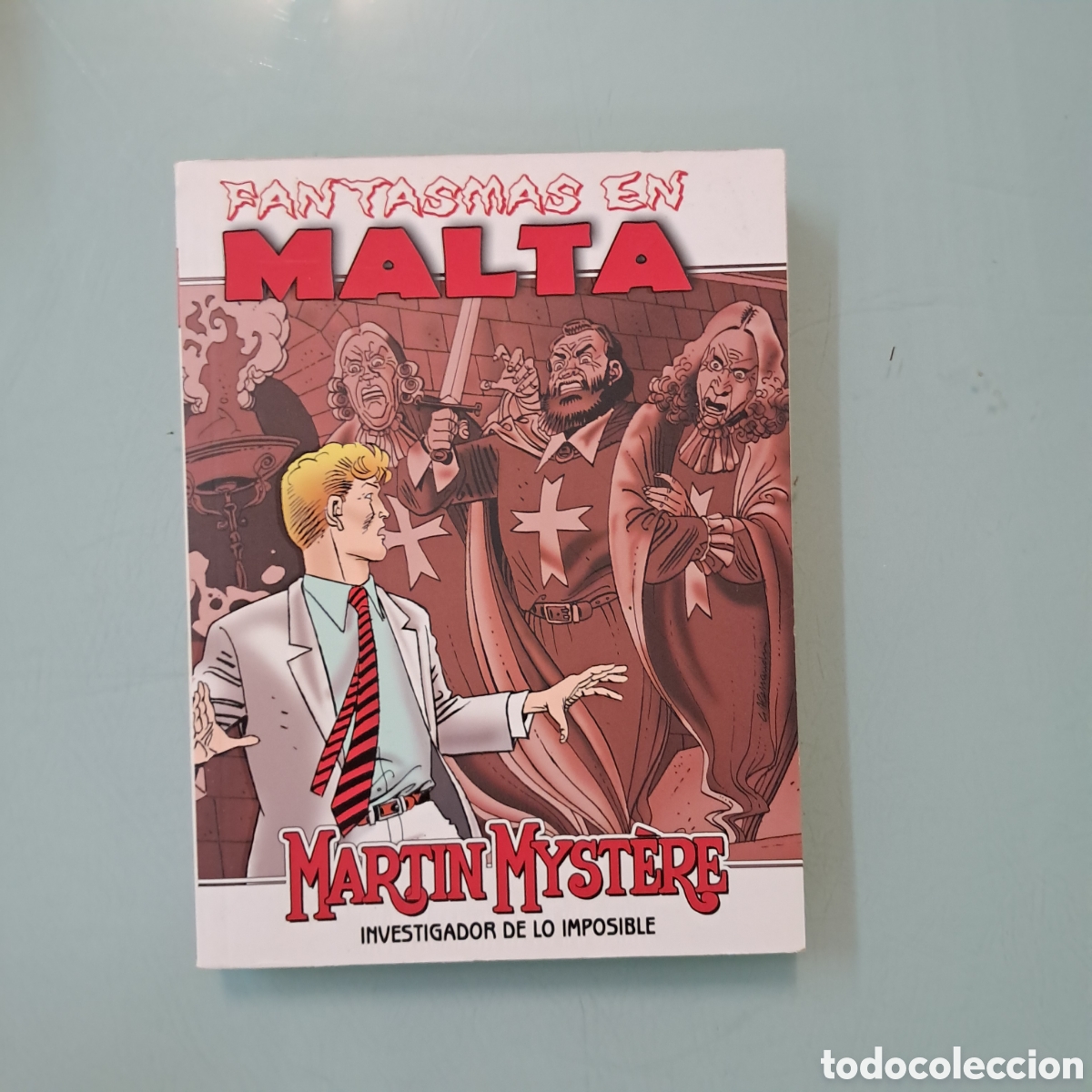 Libros: Mart&iacute;n Mystere Fantasmas en Malta, Aleta
