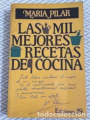 Libros: Las mil mejores recetas de cocina - Maria Pilar Jerez - tdk508
