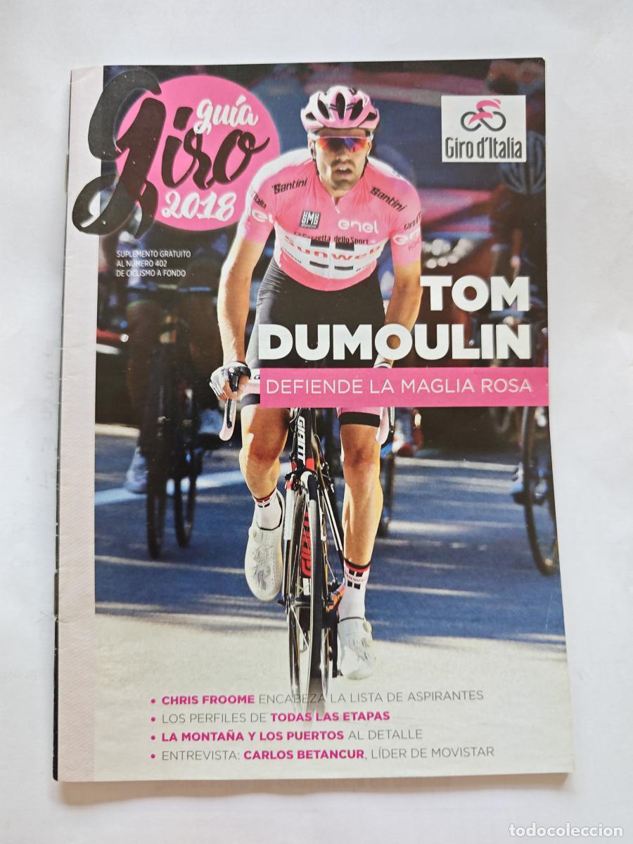 Libros: CICLISMO A FONDO GUIA GIRO 2018. POSTER FABIO ARU. PERFECTO ESTADO - tdkc117 -