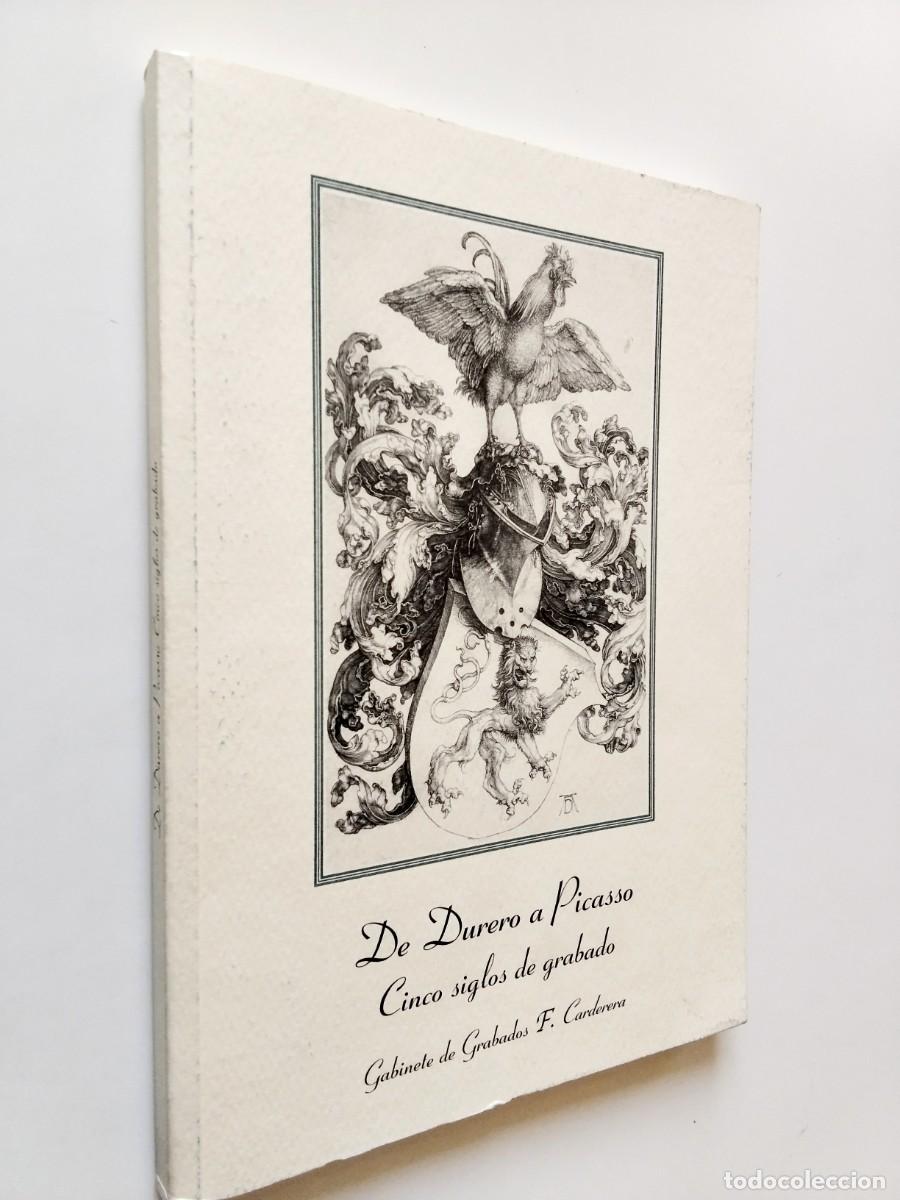 Libros: Textos de Fernando Carderera - De Durero a Picasso. Cinco siglos de grabado