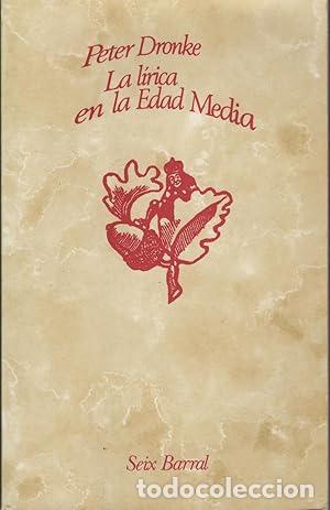 Libros: LA L&Iacute;RICA EN LA EDAD MEDIA - Dronke,Peter - Foto 1